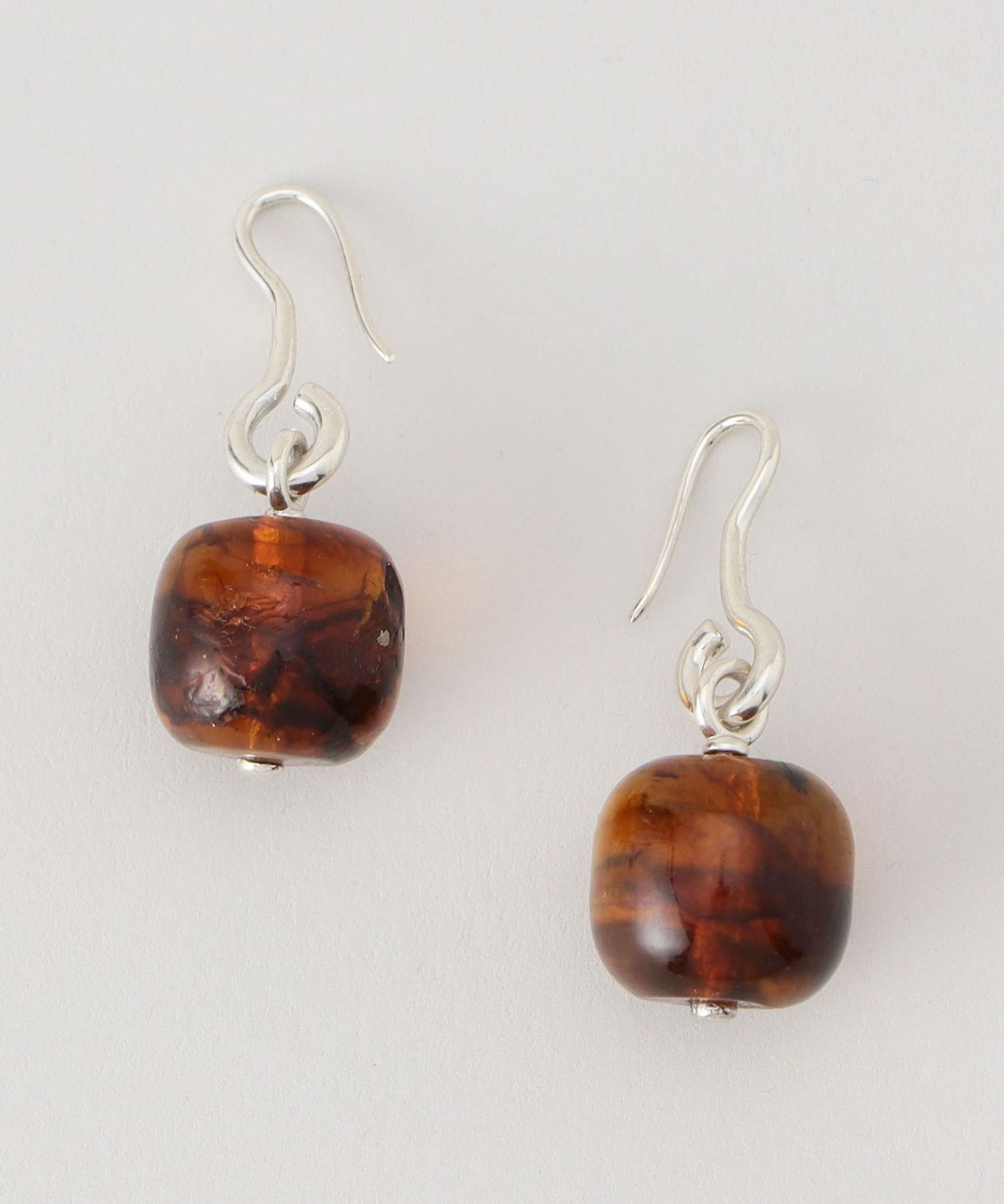 SAPIR BACHAR＞AMBER EARRINGS SV/ピアス