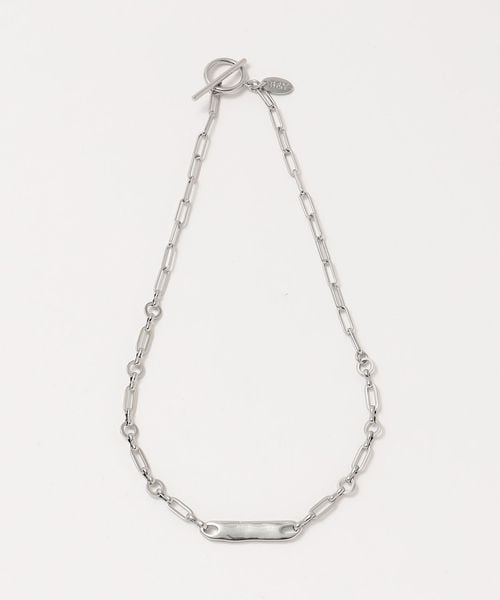 off-whiteメタルチェーンネックレス BEAUTY＆YOUTH UNITED ARROWS ネックレス メタルボール チェーン