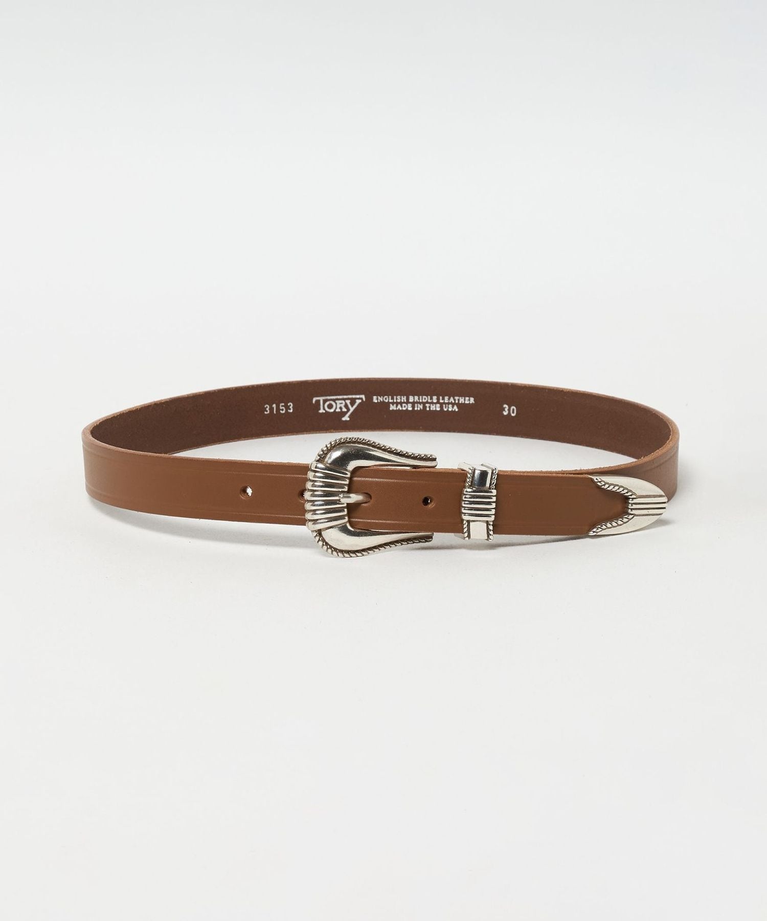 TORY LEATHER＞レザー ウェスタン ベルト