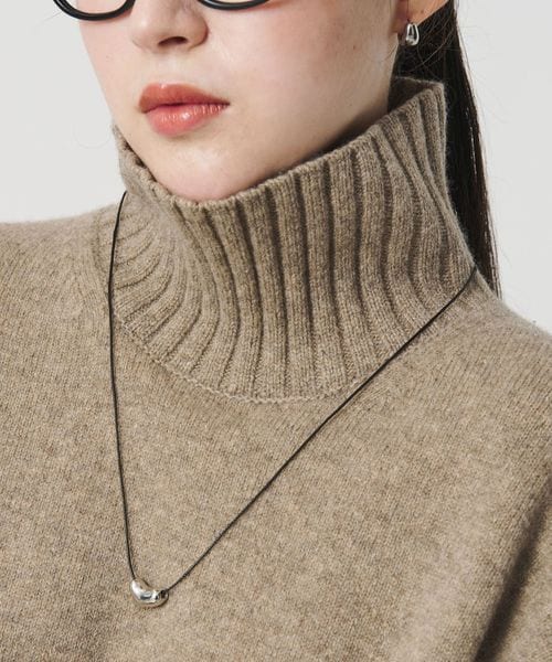 BEAUTY&YOUTH/ユニークハート コードスライダーネックレス/ネックレス