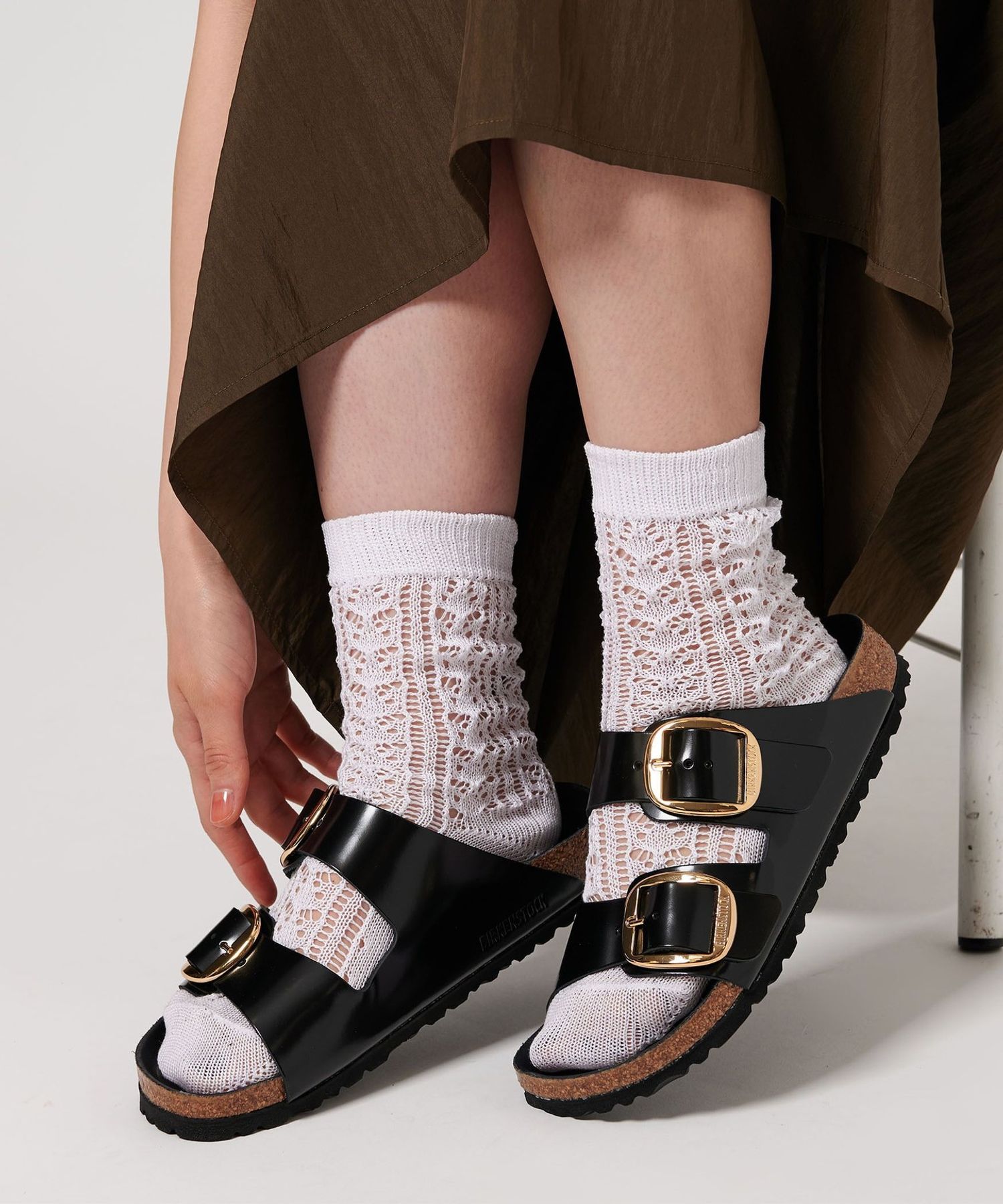 美品　BIRKENSTOCK アリゾナビッグバックル　サンダル　ブラック 36 BIRKENSTOCK＞アリゾナ ビッグバックル/サンダル