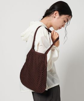 The Bagmati/＜The Bagmati＞コットン フィッシュネット トートバッグ/トートバッグ