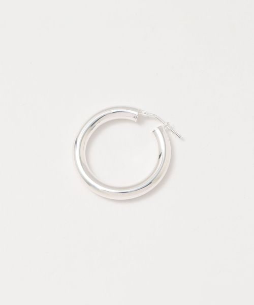 LOREN STEWART＞MEDIUM TRU HOOPS SV/ピアス