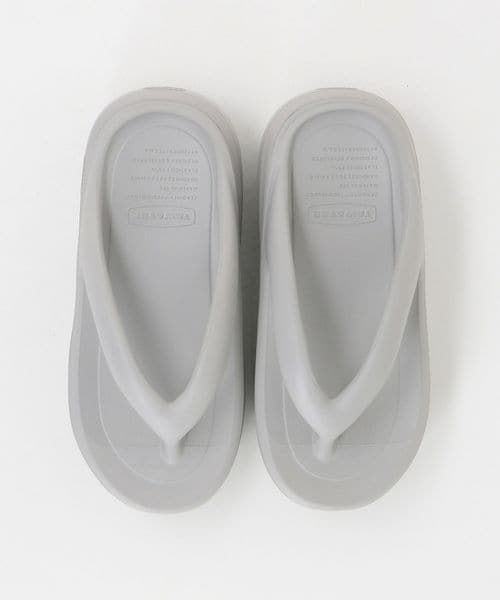 [TAW&TOE] United Arrows Zerovity Plumpy GRAY / 税込み 国内EXCLUSIVE】＜TAW&TOE＞ZEROVITY PLUMPY グレー/サンダル