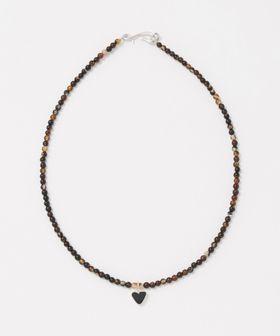 PREEK/＜PREEK＞HOW RAW HEART CHARM  ROUND STONE NECKLACE/ネックレス/ネックレス