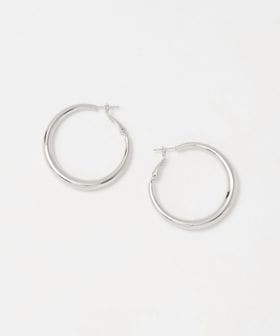 BEAUTY&YOUTH/ボリューム ライン フープピアス/ピアス（両耳用）