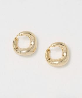 BEAUTY&YOUTH/ヒネリ スクエア ピアス/ピアス（両耳用）