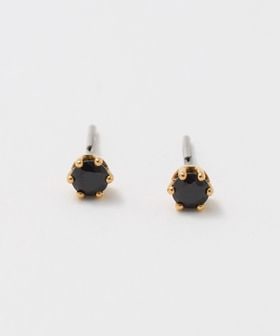 Baqless/＜BAQLESS＞Amity Crown Onyx ピアス/ピアス（両耳用）