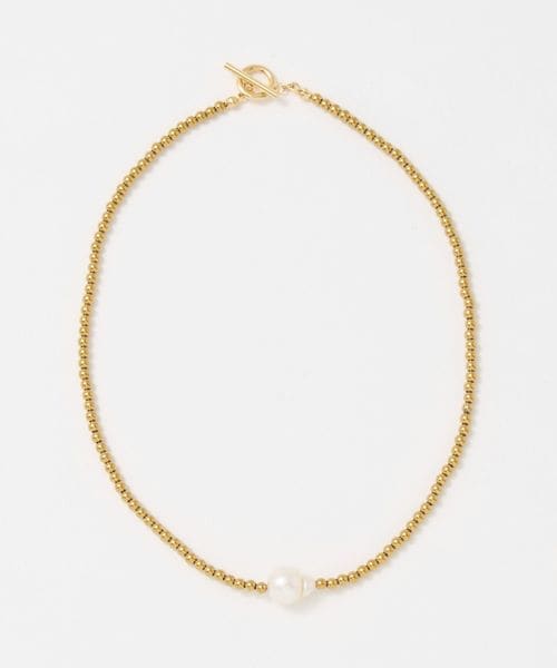 Causerie/【WEB限定】＜Causerie＞ワンパール ネックレス/ネックレス