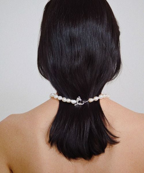 PREEK/＜PREEK＞BAROQUE PEARL LEAF CLASSICAL NECKLACE/ネックレス/ネックレス