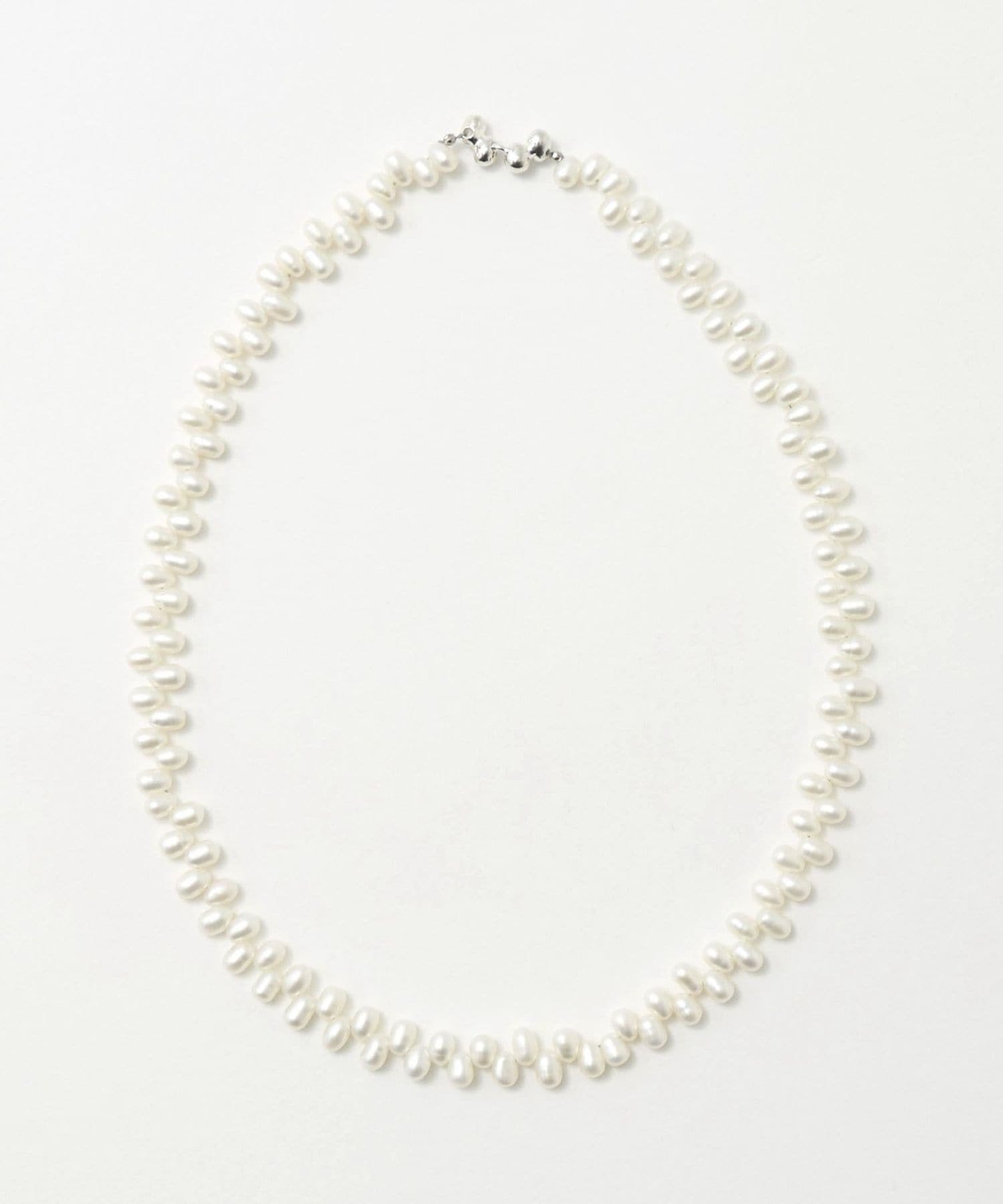 PREEK＞BAROQUE PEARL UNIVEN 2WAY NECKLACE/ネックレス