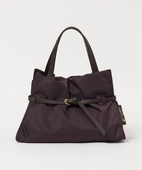 VIOLAd’ORO/＜VIOLAd’ORO＞BIANCA ナイロン ベルト トートバッグ M/トートバッグ
