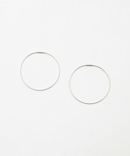 SASKIA DIEZ/＜SASKIA DIEZ＞WIRE HOOPS EARRINGS NO2/ピアス/ピアス（両耳用）