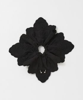 heyep/＜heyep＞ピアス レース シュシュ/ヘアアクセサリー