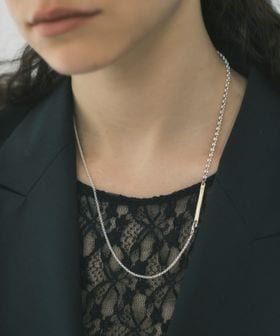 TEN./【別注】＜TEN.＞ループ コンビ チェーン ネックレス/ミックスカラー/ネックレス