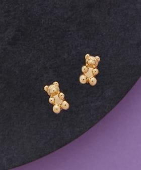 Baqless/＜BAQLESS＞Amity Bear ピアス/ピアス（両耳用）