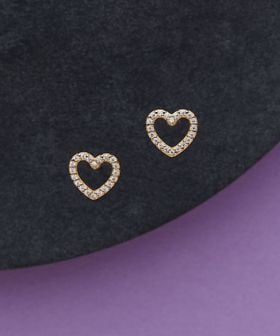 Baqless/＜BAQLESS＞Honesty Heart ピアス/ピアス（両耳用）