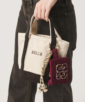 beej/【別注】＜beej＞キャンバス タッセル トートバッグ/トートバッグ
