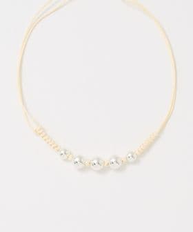 ERICKA NICOLAS BEGAY/＜ERICKA NICOLAS BEGAY＞SHINY 5ボール ショートネックレス/ネックレス