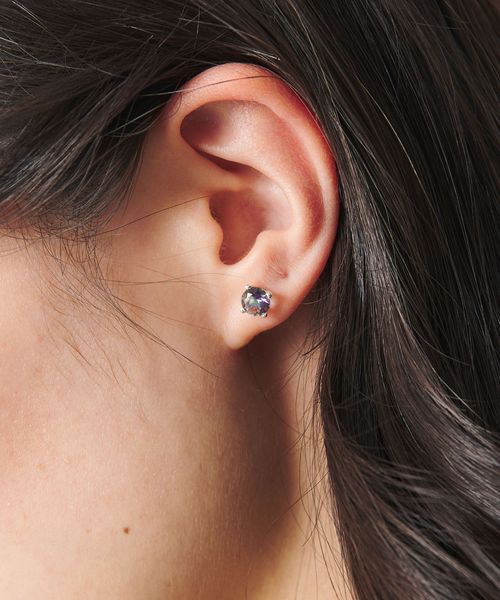 BAITS/＜BAITS＞ミスティックトパーズ ピアス/6mm/ピアス（両耳用）