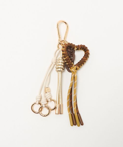 VIOLAd’ORO/【WEB限定】＜VIOLAd’ORO＞BIANCA コード ハート チャーム/キーケース / キーホルダー