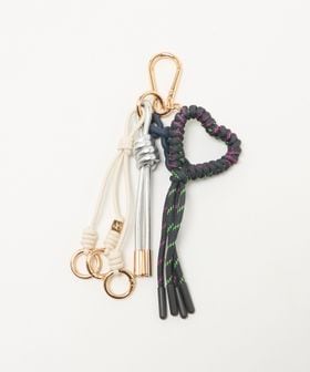 VIOLAd’ORO/【WEB限定】＜VIOLAd’ORO＞BIANCA コード ハート チャーム/キーケース / キーホルダー