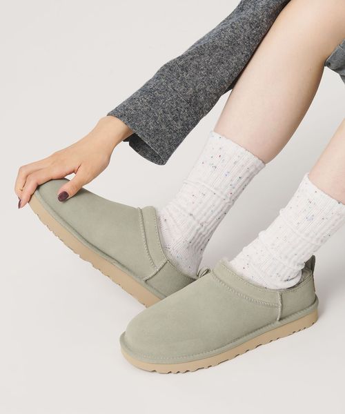 UGG/【国内EXCLUSIVE】＜UGG＞クラシック マイクロ ブーツ/スリッポン/ブーティ / ショートブーツ