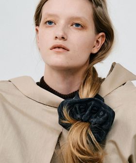 heyep/＜heyep＞レオパード シュシュ/ヘアアクセサリー