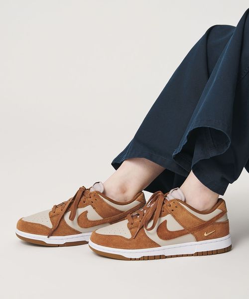 NIKE/＜NIKE＞ウィメンズ DUNK LOW スニーカー/ブラウン/スニーカー / スリッポン
