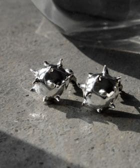 SOIERIE/＜Soierie＞Raw edge ピアス/ピアス（両耳用）