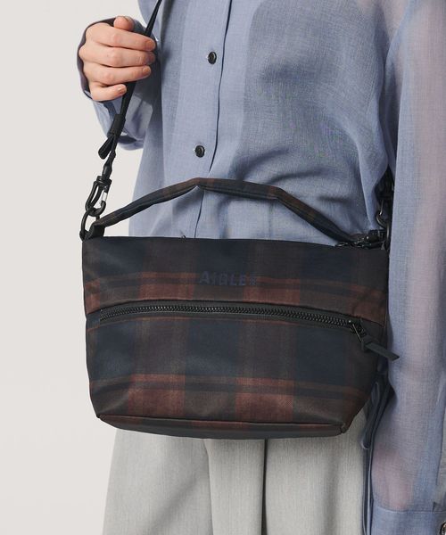 AIGLE/【別注】＜AIGLE＞アーバンチェック 2WAY ミニ ショルダーバッグ/ショルダーバッグ