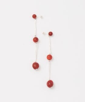 SAPIR BACHAR/＜SAPIR BACHAR＞CORAL SHARD LONG EARRINGS/ピアス/ピアス（両耳用）