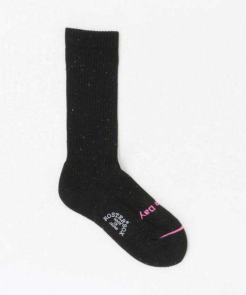 ROSTER SOX/＜ROSTER SOX＞ネップ リブ ソックス/ソックス / 靴下