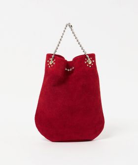 LERANTD/＜LERANTD＞CERCLE SUEDE BAG/バッグ/ハンドバッグ / クラッチバッグ