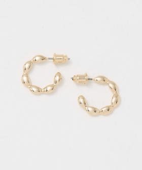 BEAUTY&YOUTH/ハーフサークル プク ピアス/ピアス（両耳用）