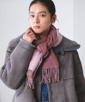 Eds Cashmere/【別注】＜Eds Cashmere＞カシミヤ リバーシブル マフラー/ストール / マフラー