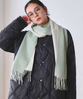 Eds Cashmere/【別注】＜Eds Cashmere＞カシミヤ リバーシブル マフラー/ストール / マフラー
