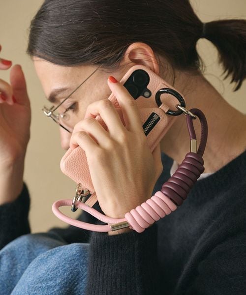 ajew/【別注】＜ajew＞コイル ストラップ/モバイルアクセサリー