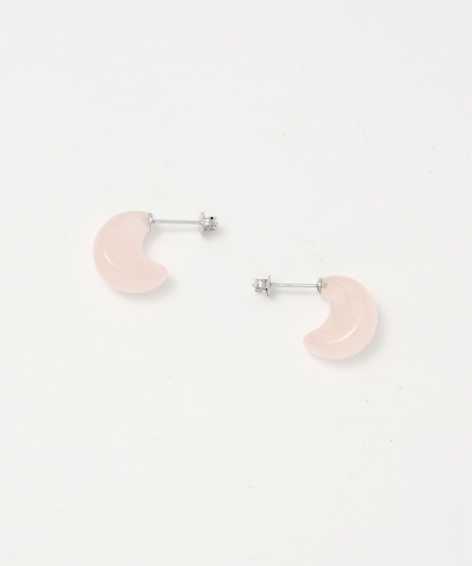 アクセサリー Preek SPIKE HOOP EARRING PREEK＞STONE MOON HOOP EARRINGS/ピアス