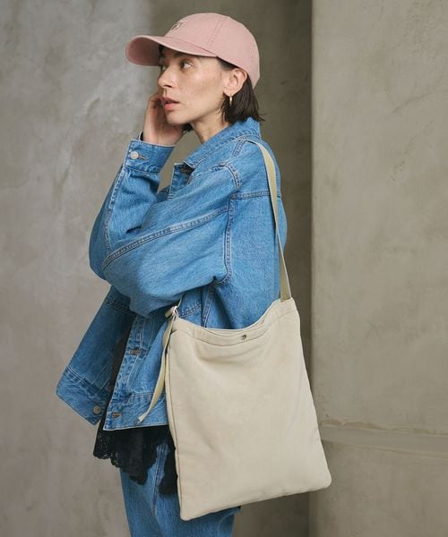 BEAUTY&YOUTH/ラインテープ ショルダーバッグ/ショルダーバッグ