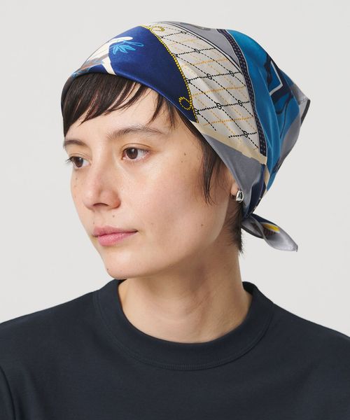 BEAUTY&YOUTH/シルク ホース スカーフ/スカーフ