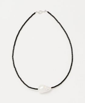 PREEK/＜PREEK＞BAROQUE PEARL STONE LINE CHOKER NECKLACE/ネックレス/ネックレス
