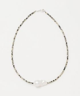 PREEK/＜PREEK＞BAROQUE PEARL STONE LINE CHOKER NECKLACE/ネックレス/ネックレス
