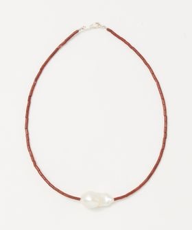 PREEK/＜PREEK＞BAROQUE PEARL STONE LINE CHOKER NECKLACE/ネックレス/ネックレス