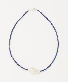 PREEK/＜PREEK＞BAROQUE PEARL STONE LINE CHOKER NECKLACE/ネックレス/ネックレス