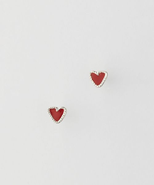 PREEK/＜PREEK＞YU―KIN TINY HEART EARRINGS SV/ピアス/ピアス（両耳用）