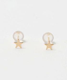 BEAUTY&YOUTH/K18 スター ピアス/ピアス（両耳用）