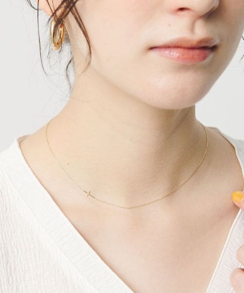 BEAUTY&YOUTH/K10 クロス ネックレス/ネックレス