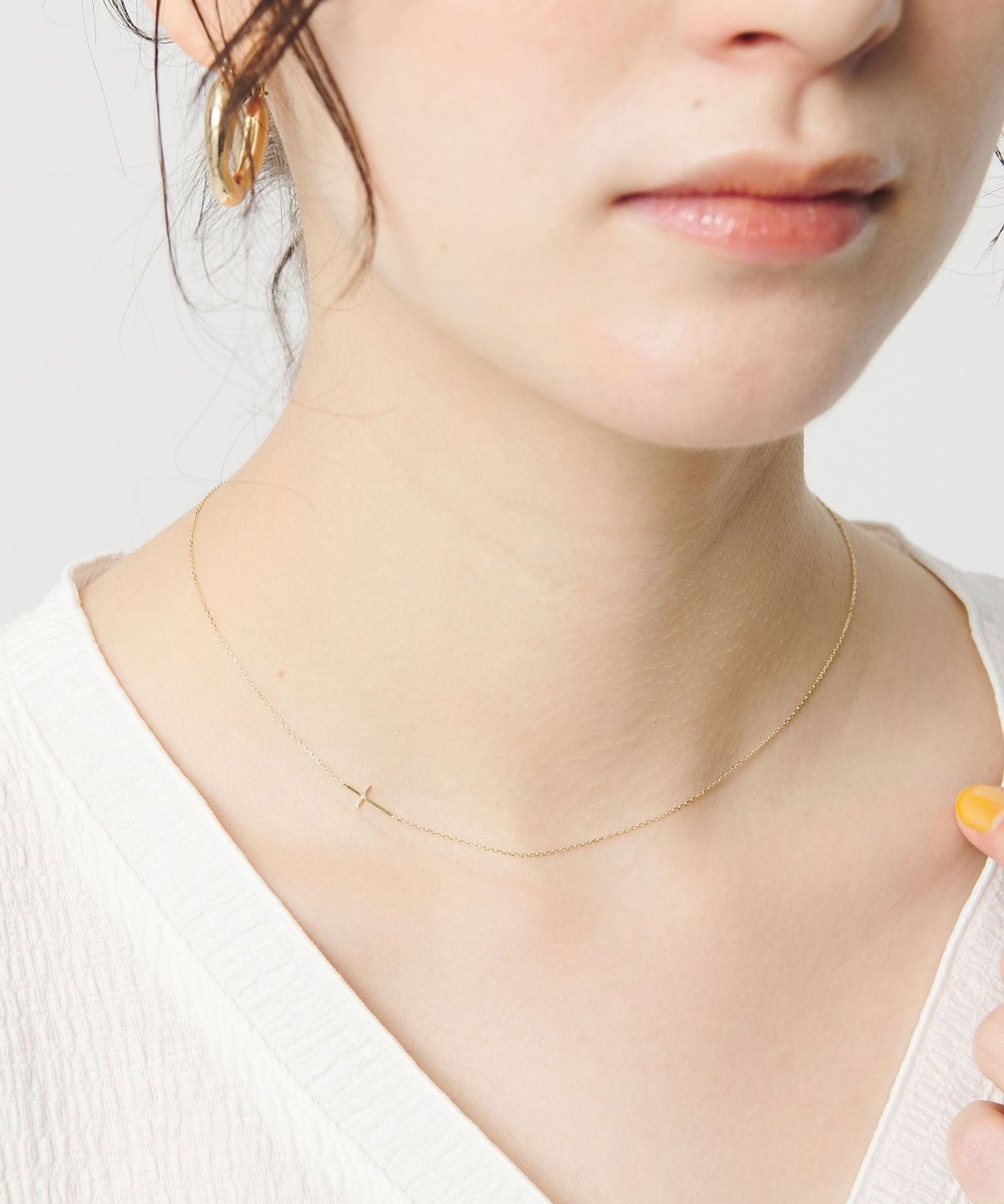 K10 クロス ネックレス