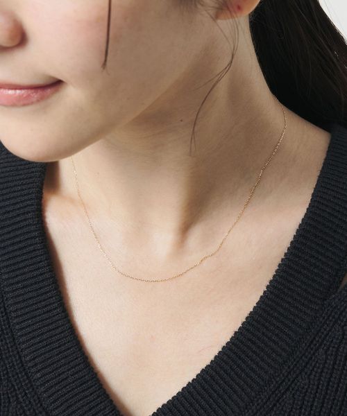 BEAUTY&YOUTH/K10 スリム ネックレス/ネックレス